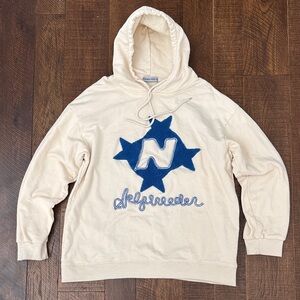 Aelfric Eden Grey Hoodie with Graphic Design